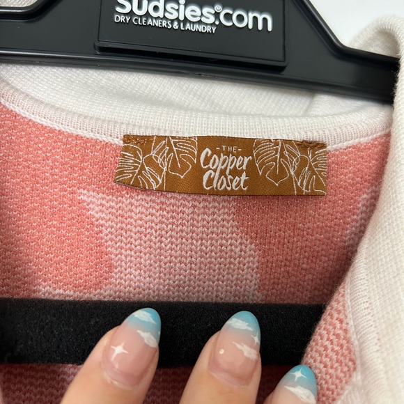 The Copper Closet 90s floral knit dress - Picture 4 of 4